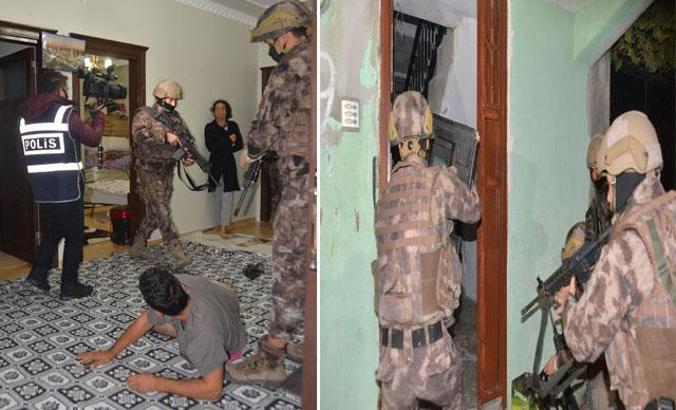 Adana’da şafak vakti uyuşturucu operasyonu