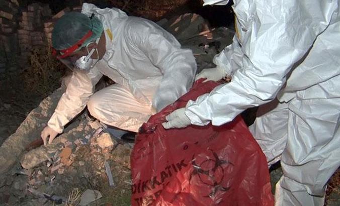 Ankara'da mahalle arasında atık tahlil tüpleri koronavirüs paniğine neden oldu