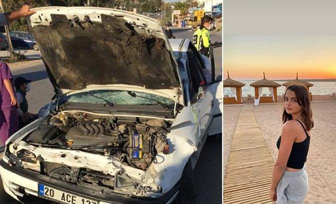 16 yaşındaki sürücünün kontrolünden çıkan otomobil takla attı: 1 ölü, 2 yaralı