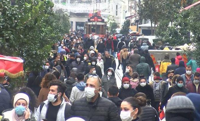 İstiklal Caddesi için yarından itibaren 7 bin kişi kuralı