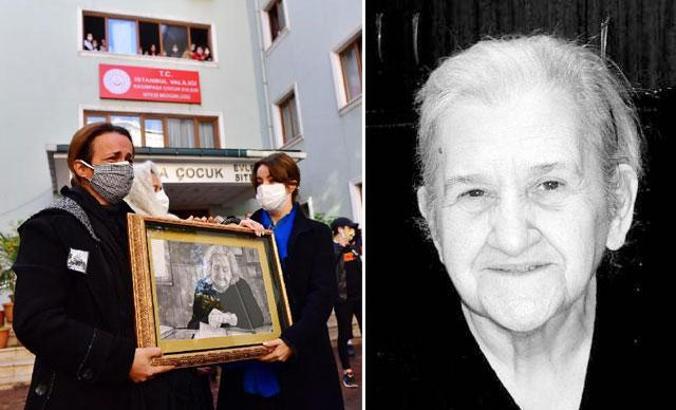 Kimsesizlerin kimsesi 'Oya Anne'ye gözyaşları sel oldu