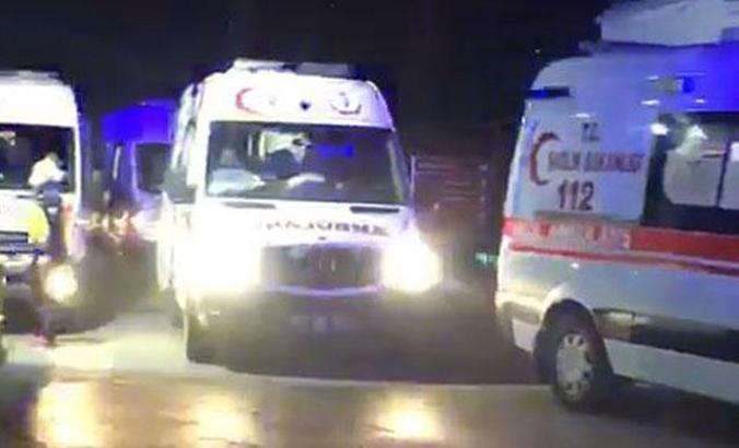 Trabzon’da pandemi hastanesi önünde korkutan ambulans yoğunluğu