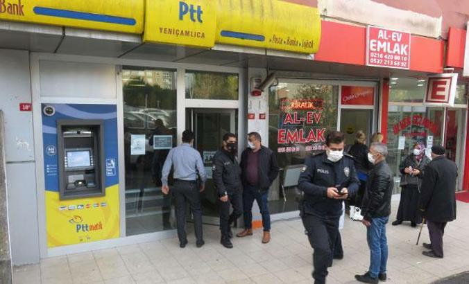PTT'de silahlı soygun, "Pişman oldum" diyerek polise teslim oldu