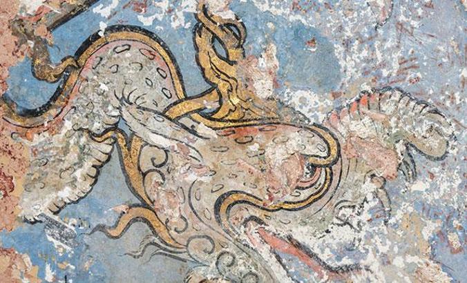 Topkapı Sarayı restorasyonunda 500 yıllık "Saz yolu" bezemesi bulundu