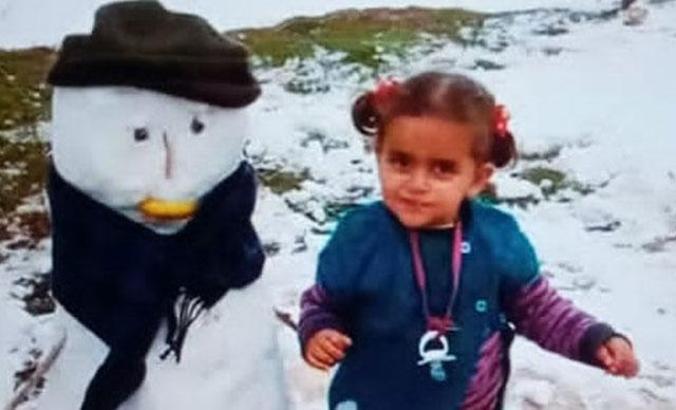 Hafriyat yüklü kamyonun çarptığı 2 yaşındaki Bahar, öldü