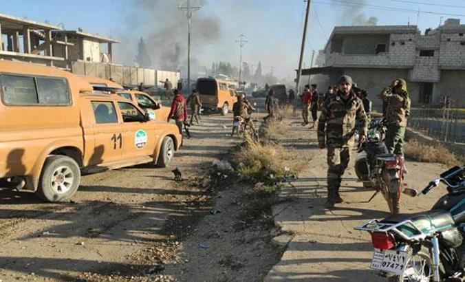 Resulayn'da PKK/YPG'den bomba yüklü araçla saldırı: 2 şehit