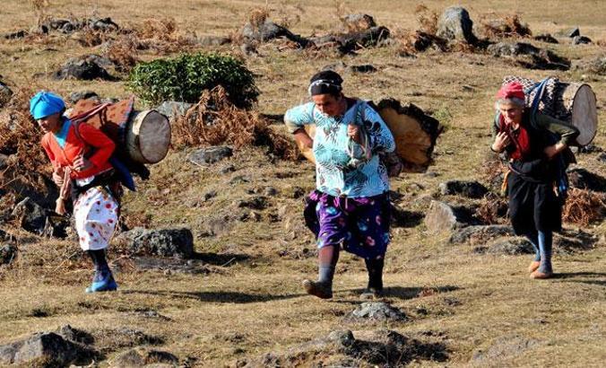 Karadeniz'in çalışkan kadınlarını, pandemi de durduramadı