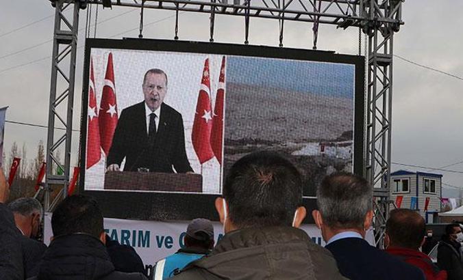 Erdoğan: Düzbağ İçmesuyu isale hattı, ülkemizin en büyük ikinci projesidir
