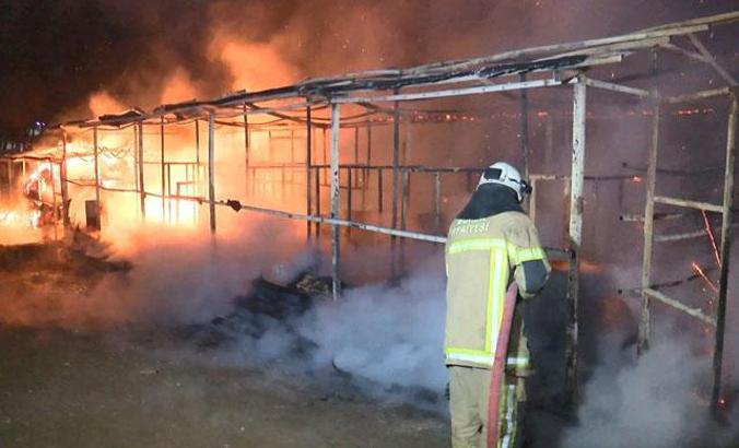 Bursa'da Atatürk Kent Ormanı'ndaki ahır yangını yürek sızlattı: 10 at öldü