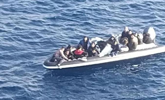 KKTC'de kaçak göçmen operasyonu: 14 düzensiz göçmen yakalandı