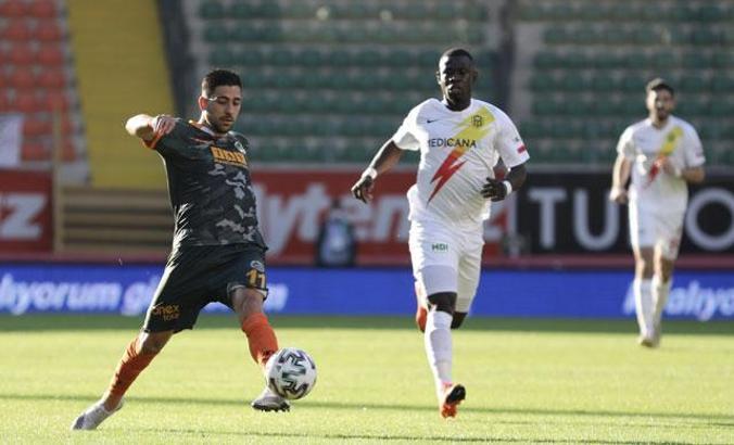 Aytemiz Alanyaspor oyunda üstün, puanda eksik kaldı