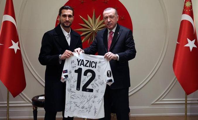 Cumhurbaşkanı Erdoğan, Yusuf Yazıcı'yı kabul etti