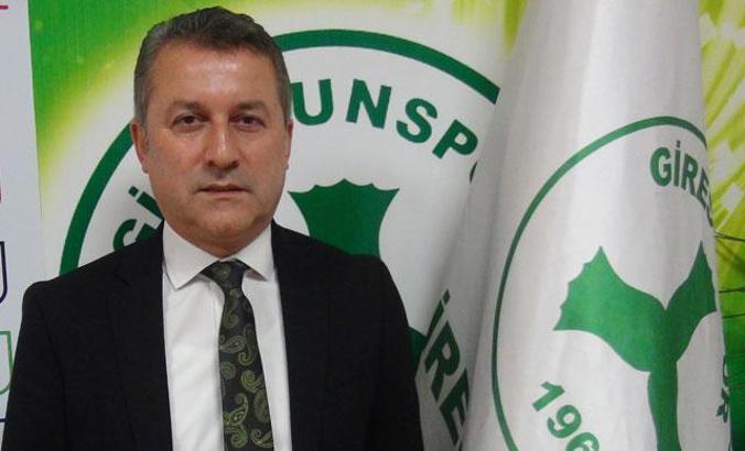 Giresunspor Başkanı Hakan Karaahmet: Yolun sonunda bir ışık görülüyor