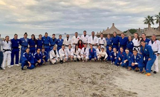 Edirne'de judo kampı