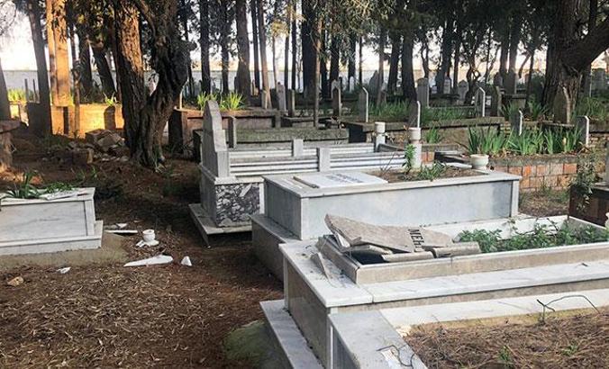 35 mezarı tahrip edince tutuklandı, 'Moralim bozuktu yaptım' dedi