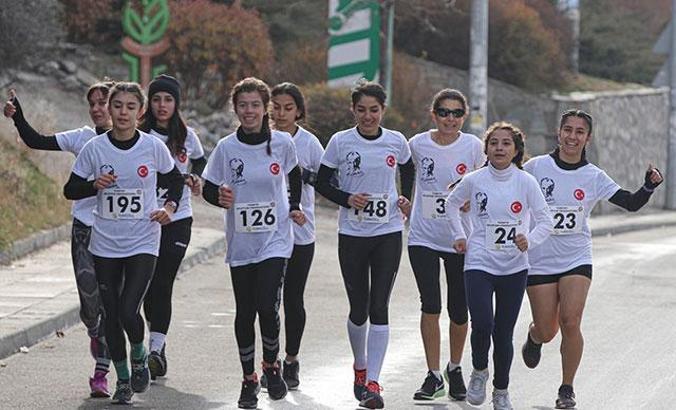 85'inci Büyük Atatürk Koşusu sembolik olarak yapıldı