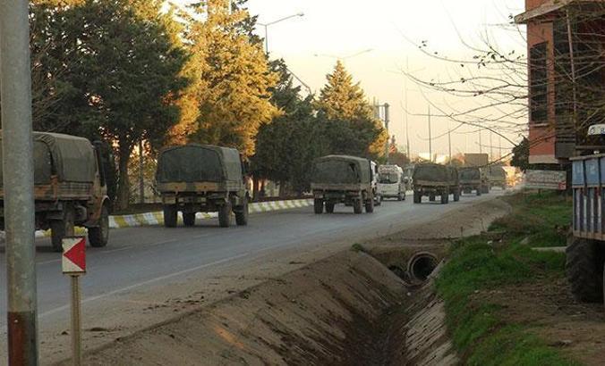 Suriye'ye araç ve komando sevkiyatı