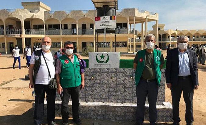 Eğitim-Bir-Sen, Çad'da 'Erol Battal Kız Yetimhanesi' açılışında yer aldı