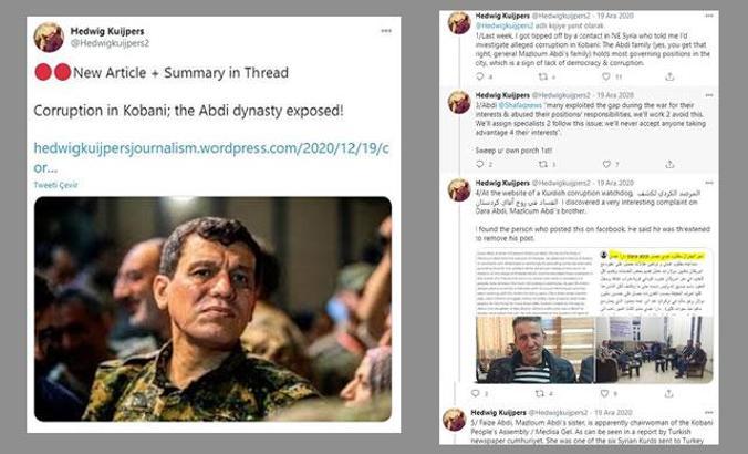 Belçikalı araştırmacı yazdı: Terörist elebaşı Ferhat Abdi, Kobani’de hanedanlık kurdu…