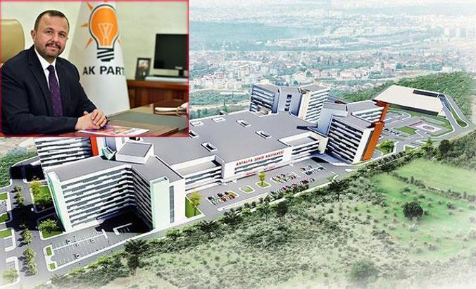 Antalya'ya 1048 yataklı şehir hastanesi
