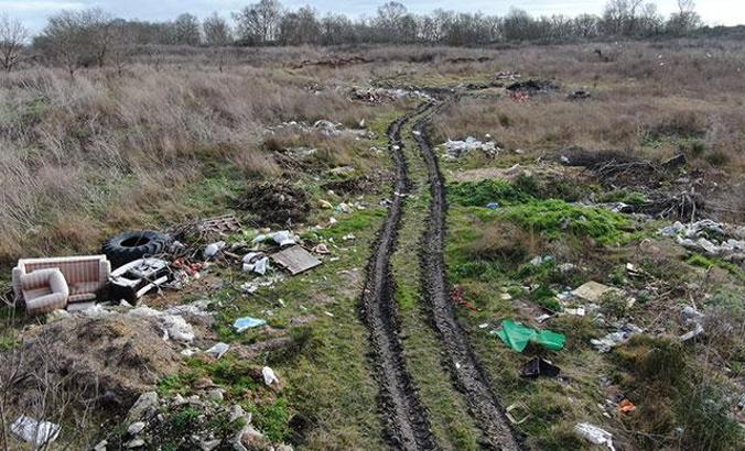 Büyükçekmece gölü havzası kaçak hafriyatla doldu