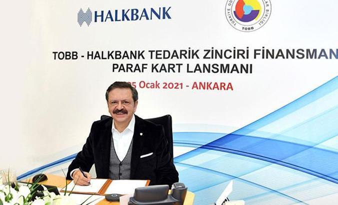 TOBB ve Halkbank arasında 'Güvenceli Tedarik Zinciri Finansman Anlaşması'