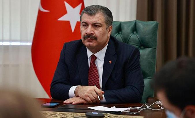 Bakan Koca, Prof. Dr. Uğur Şahin ile görüştü