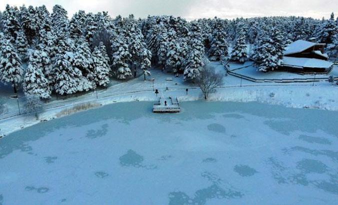 Bolu, eksi 32 dereceyle en soğuk il oldu