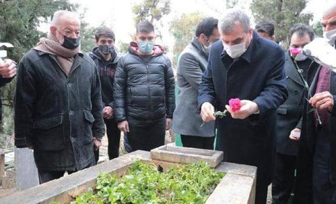 Kazancı Bedih, ölüm yıldönümünde mezarı başında anıldı