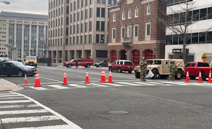 ABD tarihi devir teslim törenine hazırlanıyor: 117 askeri araç takviyesi