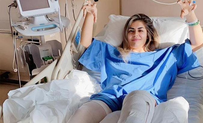 Beşiktaşlı Sevgi Çınar, çapraz bağ ameliyatı oldu