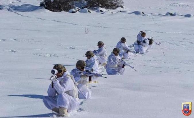Karadeniz'de, PKK'nın kış üslenmesine yönelik operasyon