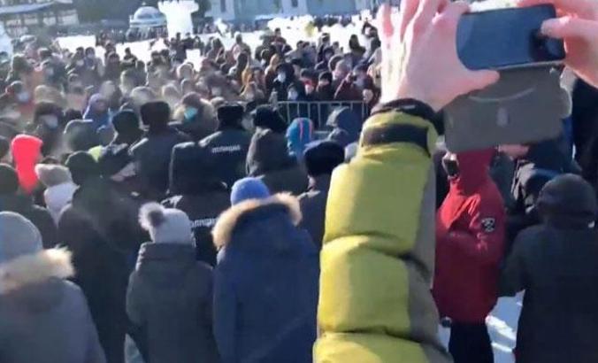 Rusya’da Navalni protestoları başladı