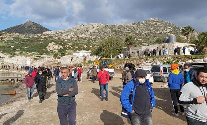 Kayıp balıkçıyı arama çalışmalarında kimliği belirsiz erkek cesedi bulundu