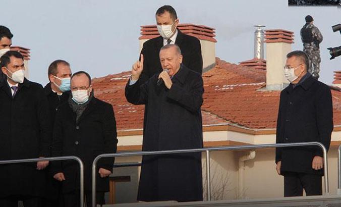 Cumhurbaşkanı Erdoğan: Elazığ'da konutların hepsi, 6 ayda bitmiş olacak