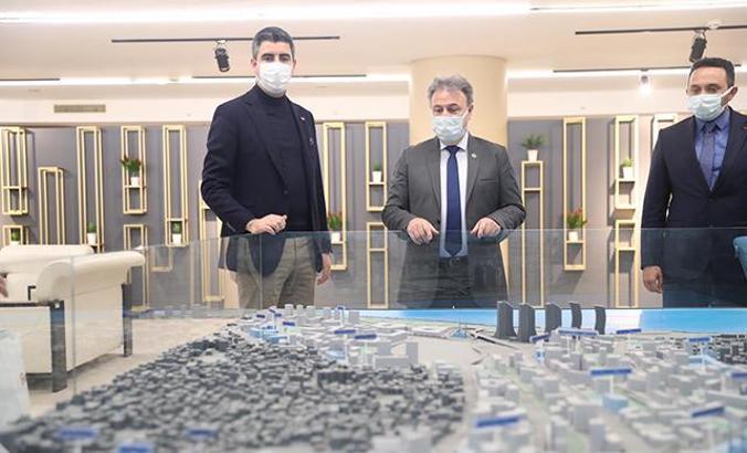 Bornova Belediye Başkanı İduğ’dan, Kartal Belediye Başkanı Yüksel’e ziyaret