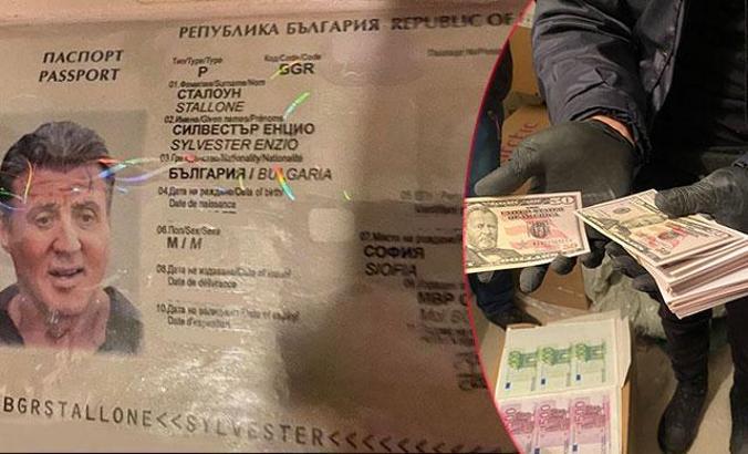 Bulgaristan’da suç örgütüne operasyon: Ünlü aktör Sylvester Stallone adına düzenlenmiş Bulgaristan pasaportu çıktı