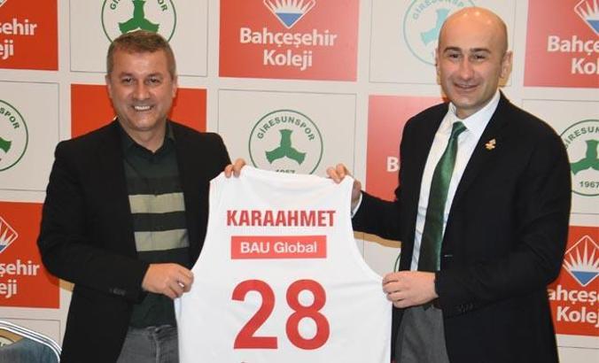 Bahçeşehir Koleji, Giresunspor'un yeni sponsoru oldu