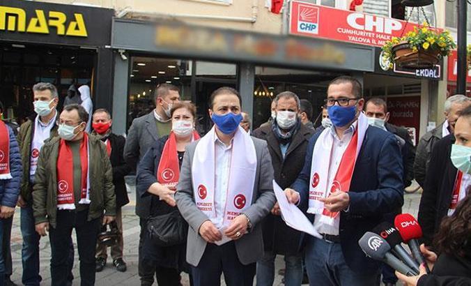 CHP Yalova İl Başkanlığı'nda toplu istifa
