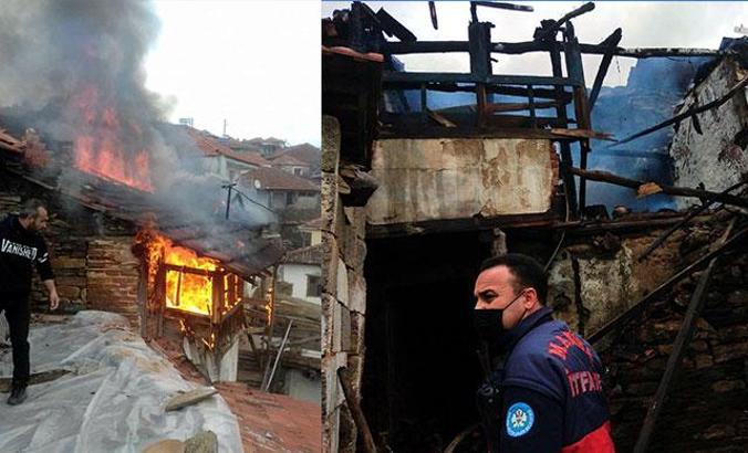 101 yaşındaki Ümmü nine, yalnız yaşadığı evinde çıkan yangında yaşamını yitirdi