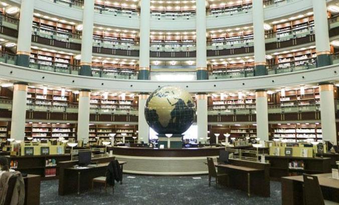 Cumhurbaşkanlığı Millet Kütüphanesi salgına rağmen öğrencilerin ilgi odağı oldu