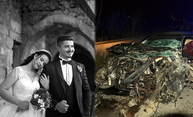 Serik’te çarpışan iki otomobilden biri dereye uçtu: 6 ölü