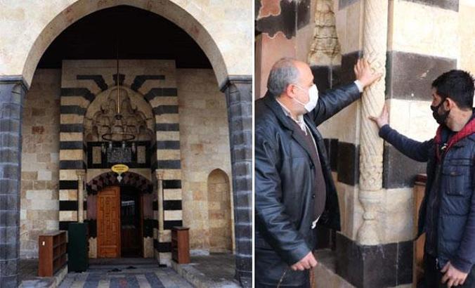 5 asırlık camideki döner taşlı deprem düzeneği görenleri şaşırtıyor