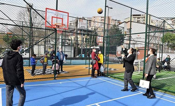 Başkan Yıldız’dan gençlere ‘Hasköy Spor Tesisi’