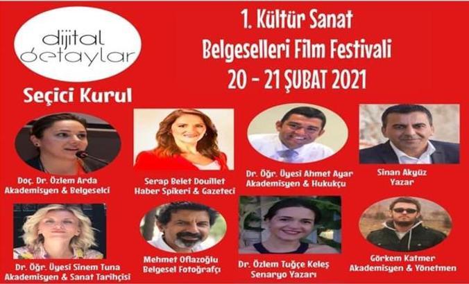 1’inci Kültür Sanat Belgeselleri Film Festivali finalistleri belli oldu