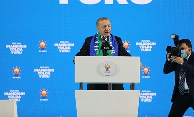 Erdoğan’dan ABD'ye tepki: Bal gibi de PKK'nın yanında ve arkasındasınız