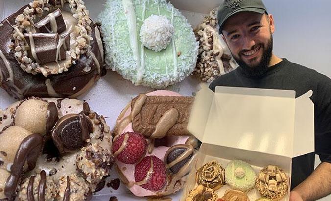 Türk gurbetçi Avrupa'da donut imparatoru oldu