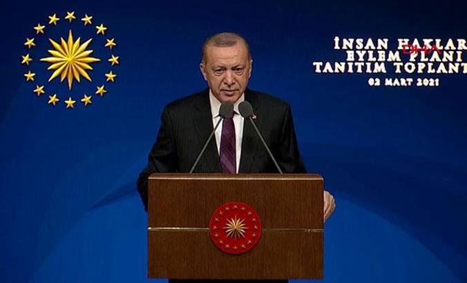 Cumhurbaşkanı Erdoğan, İnsan Hakları Eylem Planı'nı açıkladı