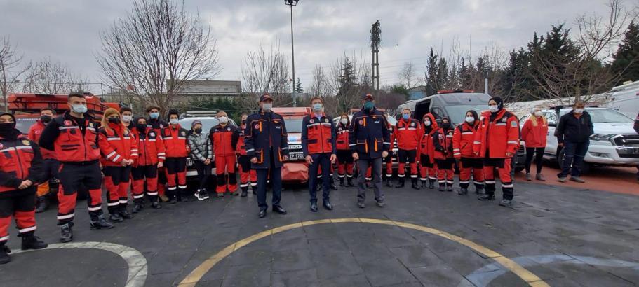 Bahçelievler'de deprem tatbikatı düzenlendi