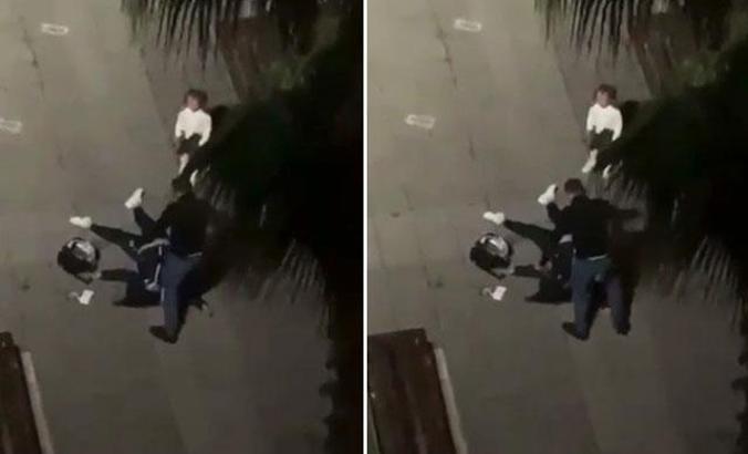 Eski eşini, kızının gözü önünde sokak ortasında dövdü; Bakan Gül 'Yanına kar kalmayacak' dedi